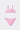 Girls’ Silver Polka Dot Bikini Bralette and Bottoms