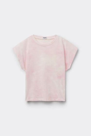 Girls’ Printed Cotton Kimono T-Shirt