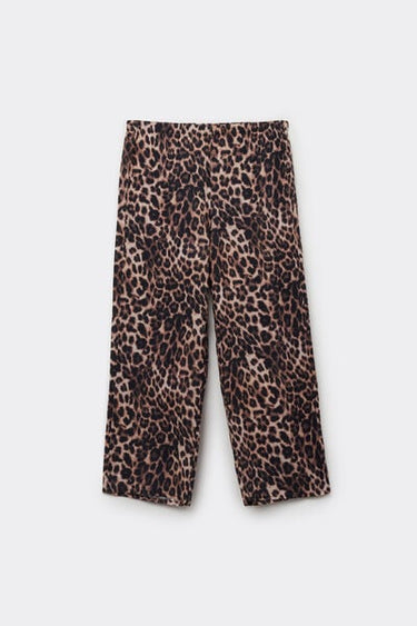 Girls’ Printed Viscose Trousers