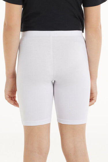 Girls’ Plain Colour Cotton Cycling Shorts