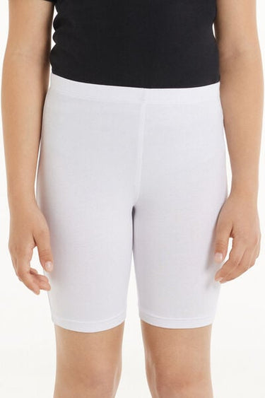 Girls’ Plain Colour Cotton Cycling Shorts