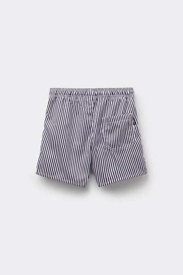 Boys’ Printed Canvas Swimming Shorts