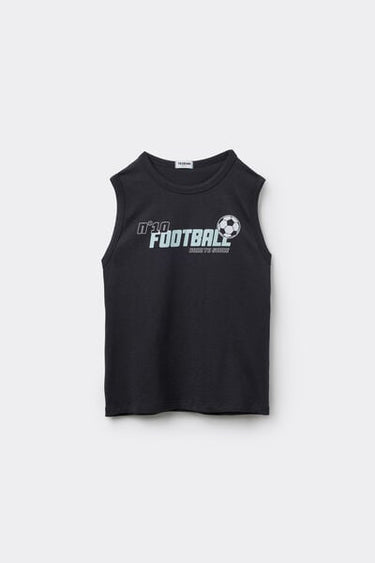 Boys’ Printed Vest with Wide Shoulder Straps