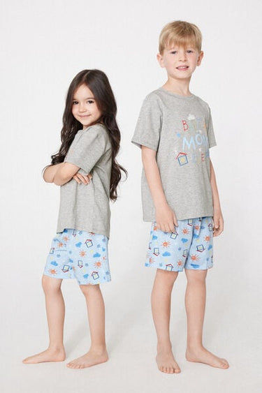 Unisex Kids’ Best Mom Short Cotton Pyjamas