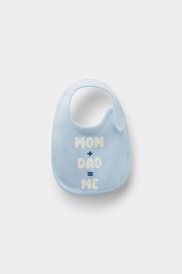 100% Cotton Baby Bib with Print