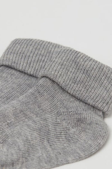 Baby Short Ribbed Turn-Down Socks