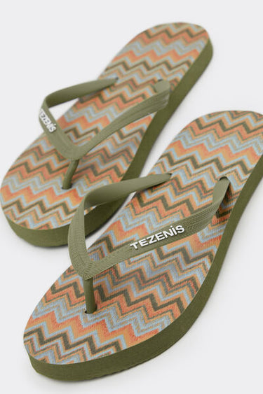Patterned Flip Flops