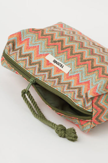 Canvas Beauty Pochette with Zip
