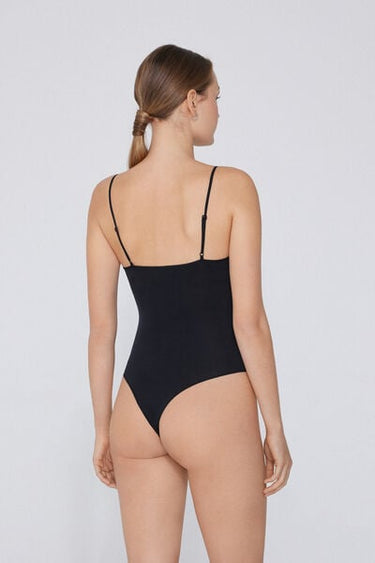 Microfibre Body with Thin Shoulder Straps