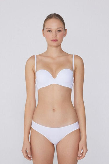 New York Padded Microfibre Bandeau Bra