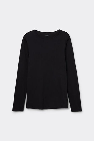Long Sleeve Round Neck 100% Cotton T-shirt