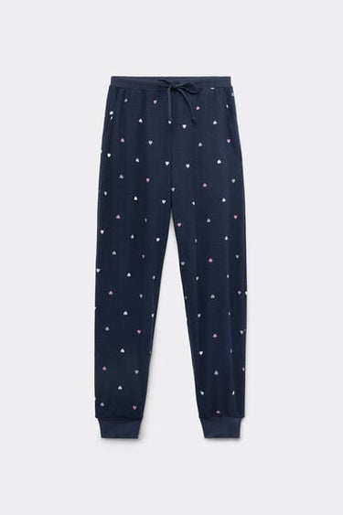 Heavy Printed Cotton Joggers