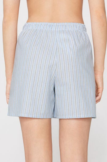 Canvas Shorts with Drawstring
