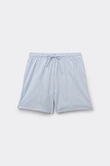 Canvas Shorts with Drawstring