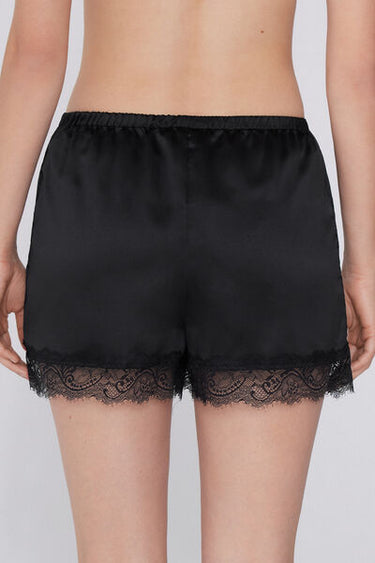 Satin and Lace Shorts