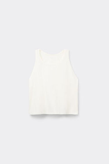 Cotton Camisole with Wide Shoulder Straps