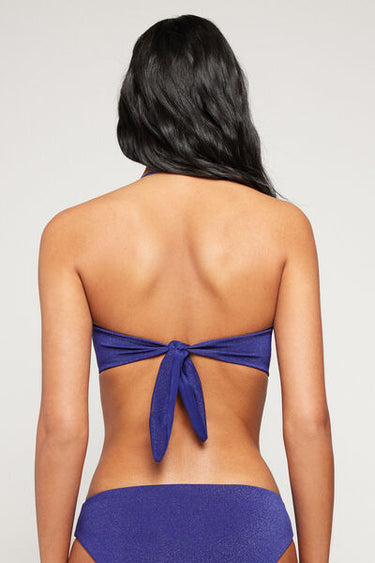 Glimmer Diva Padded Bandeau Bikini Top