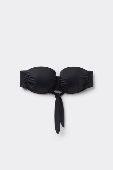Recycled Micro Full Coverage Bandeau Bikini Top