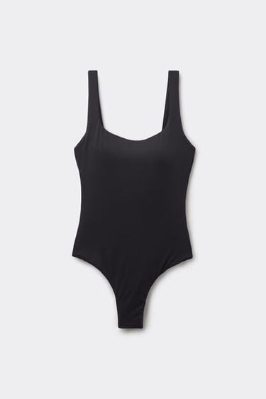 Recycled Microfibre Lightly Padded One-Piece Swimsuit
