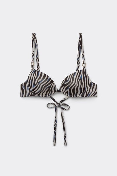 Safari Luxe Padded Push-Up Bikini Top