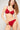 Timeless Look Gloss Red Balconette Bikini Top