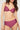 Mauve Sparkling Touch High Bikini Bottoms with Gathering