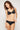 Recycled Microfibre High-Cut Bikini Bottoms with Gathering
