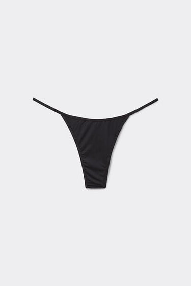 Recycled Microfibre High-Cut Bikini G-String