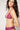 Mauve Sparkling Touch Lightly Padded Triangle Bikini Top