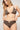 Chevron Shine Triangle Bikini Top with Removable Padding