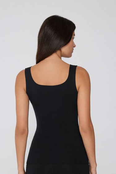 Invisible Therm Vest Top with Wide Shoulder Straps