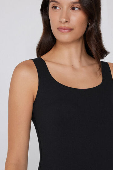 Invisible Therm Vest Top with Wide Shoulder Straps
