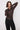 Long-Sleeved Printed Viscose Top with Boat Neck