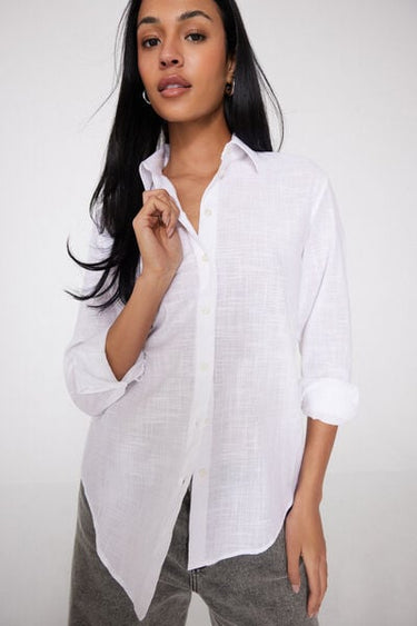 Cotton Canvas Shirt
