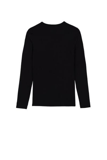 Cotton and Thermal Modal Rounded Neck Top