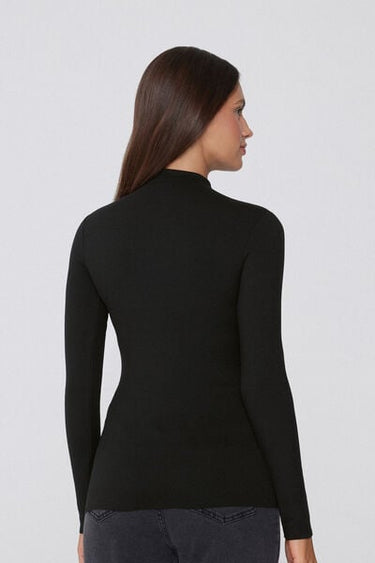 Invisible Therm Long Sleeve Polo Neck Top