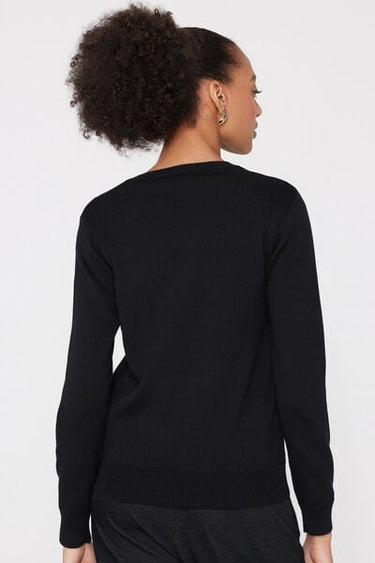 Fully-Fashioned Cotton and Modal Round Neck Jumper