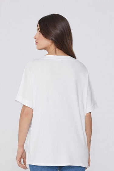 100% Cotton V-Neck T-Shirt