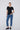 Rounded Neck Organic Stretch Cotton T-Shirt