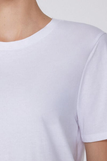Basic Crew Neck T-shirt in Cotton