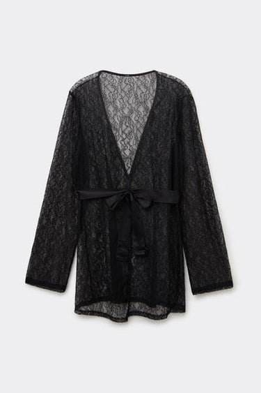 Mistery Essence Lace Dressing Gown