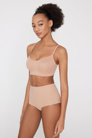 Natural Lifting Collagen Laser Cut Balconette Bra