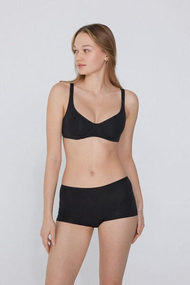 Paris Organic Cotton Balconette Bra