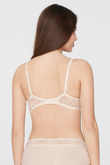 Wien Recycled Lace Slightly Padded Balconette Bra