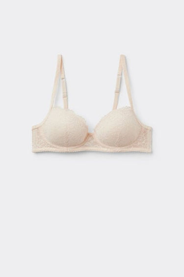Wien Recycled Lace Slightly Padded Balconette Bra