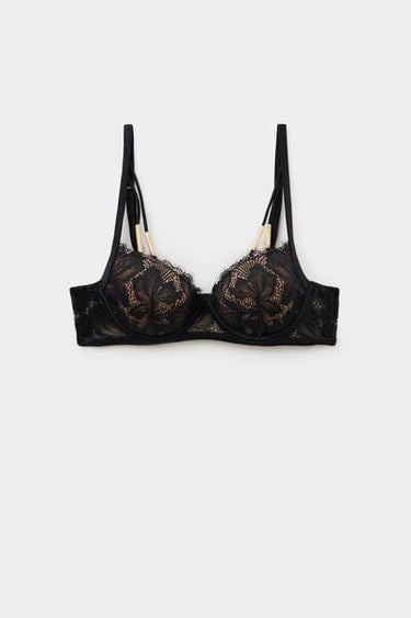 Wien Luxury Lace Lightly Padded Balconette Bra