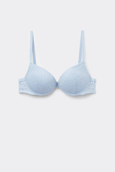 Los Angeles Organic Lace Super Push-Up Bra