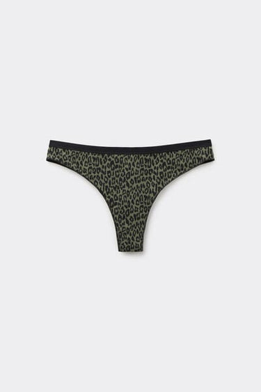 Printed Cotton Brazilian Briefs