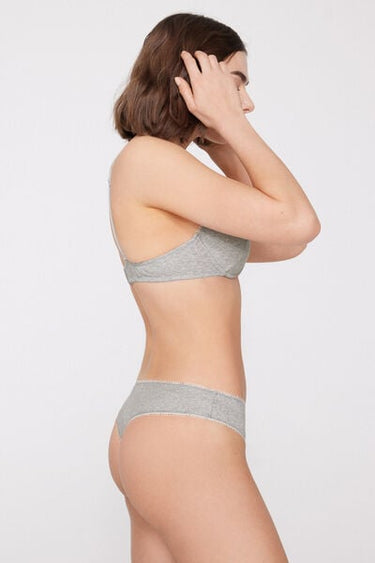Cotton Cutie Ribbed Brazilian Briefs