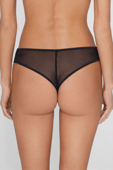 Fleur Noir Brazilian Briefs